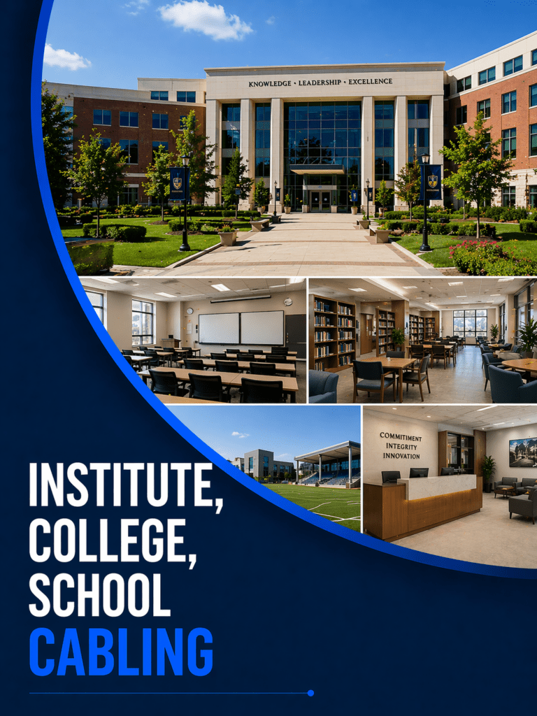 Dfw institute collage school cabling
