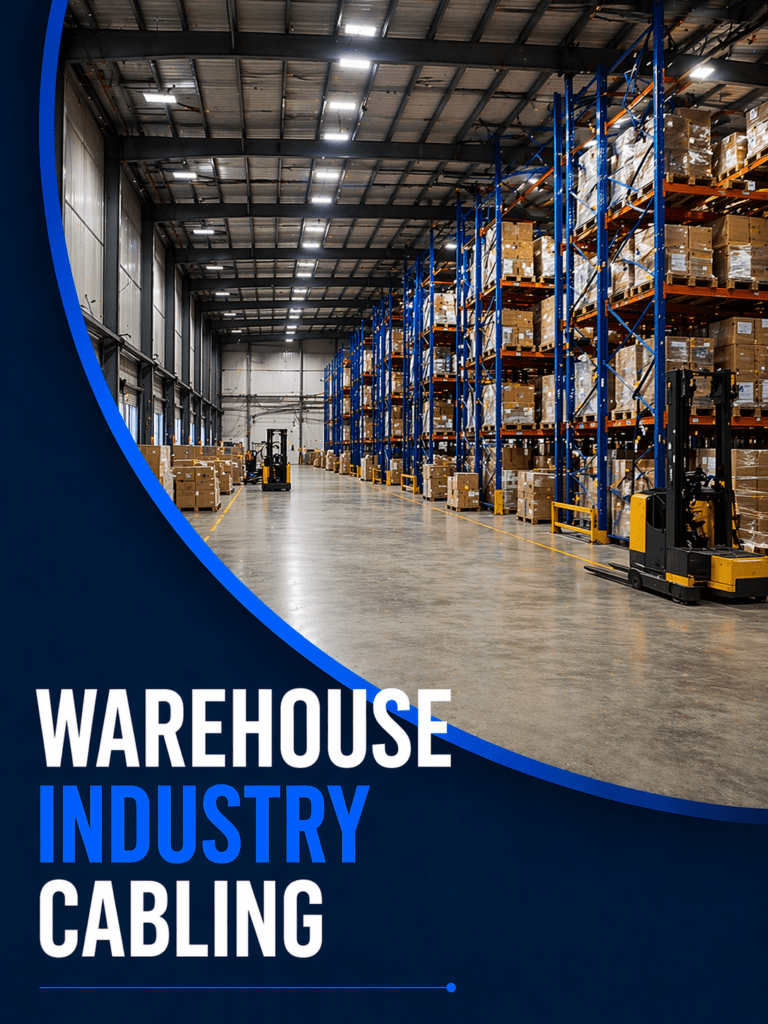 Dfw warehouse industry cabling installation