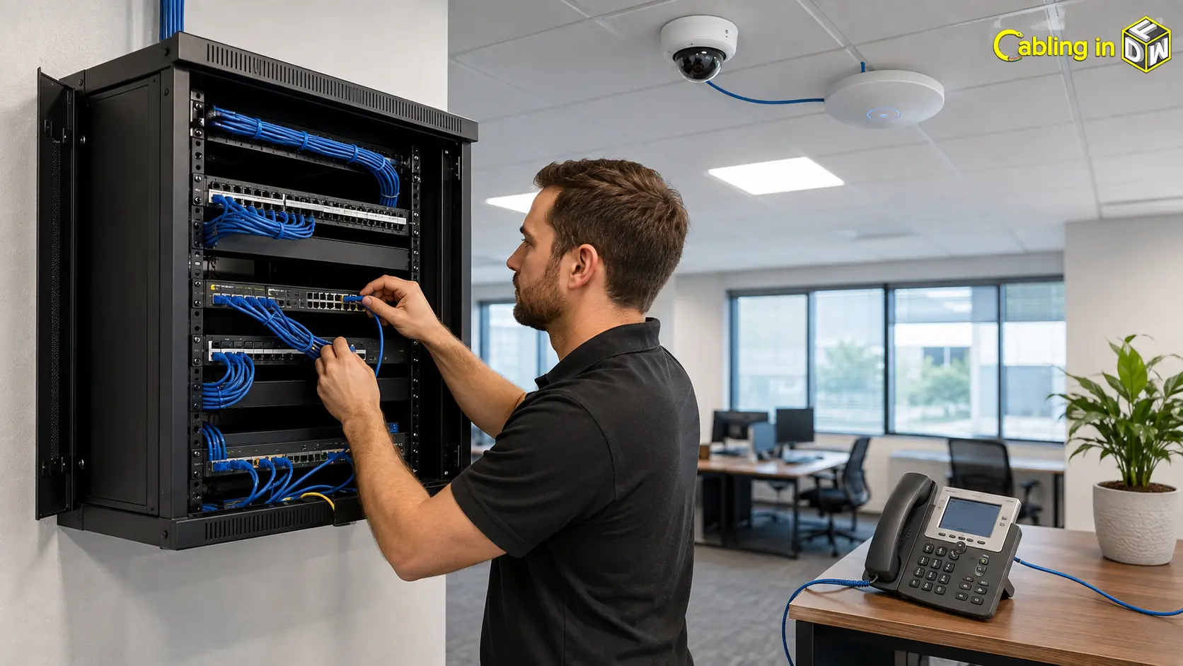 Poe cabling guide: powering cameras, access points, and phones over one cable