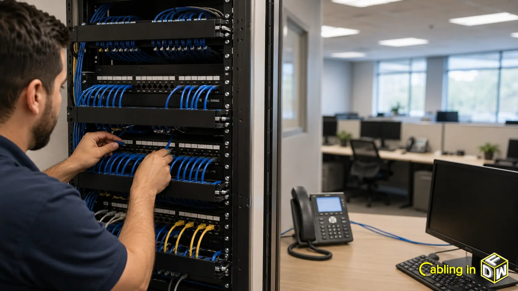 Voice and data cabling explained: one cabling system or two?