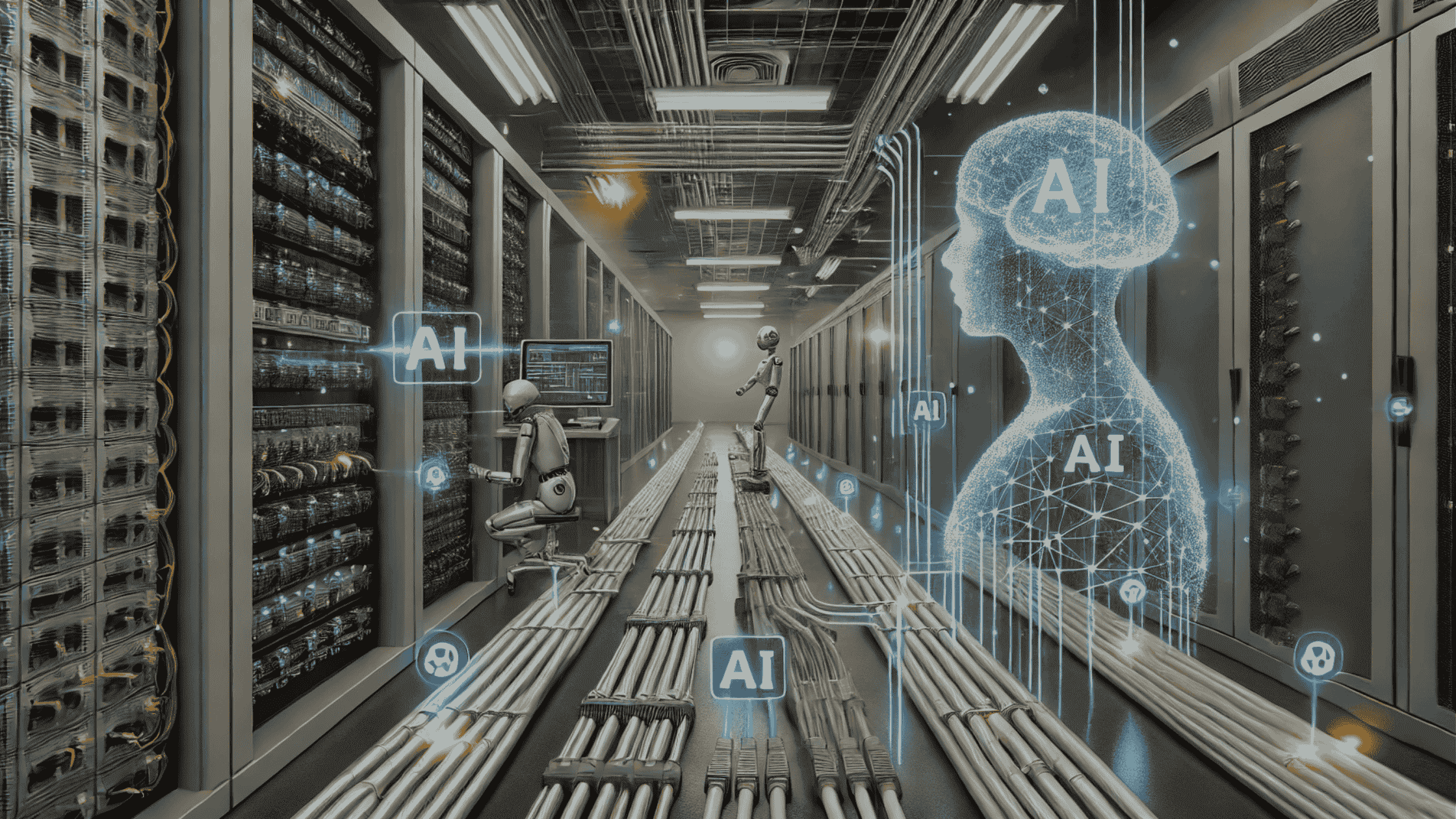 AI-integrated structured cabling for efficient business network performance