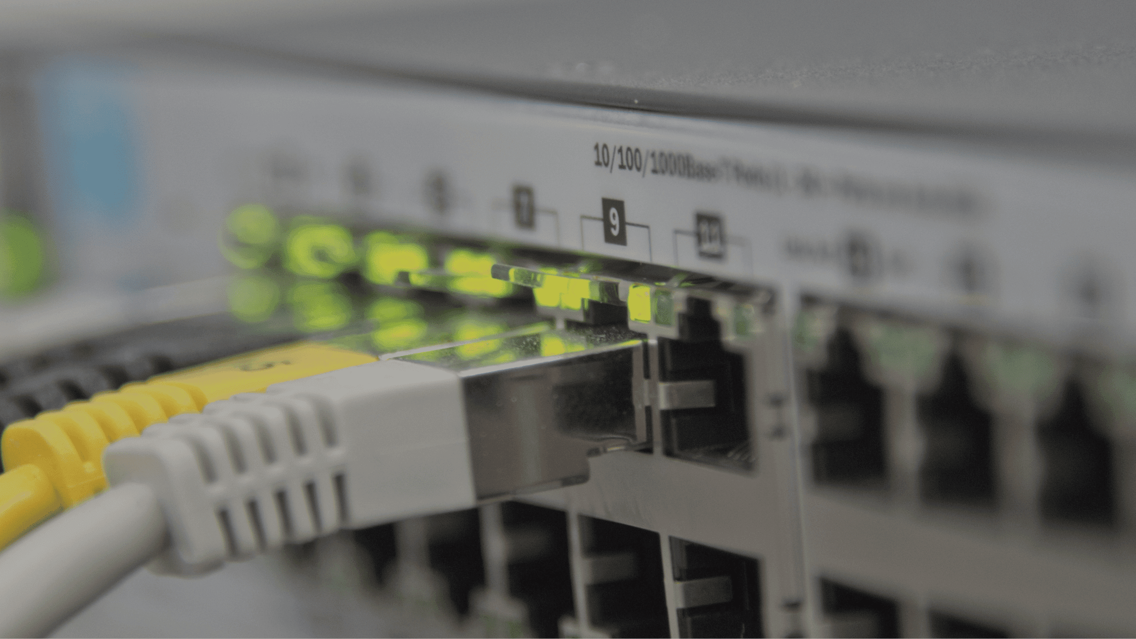 Ethernet port light color indicators for smooth network installation troubleshooting and setup.