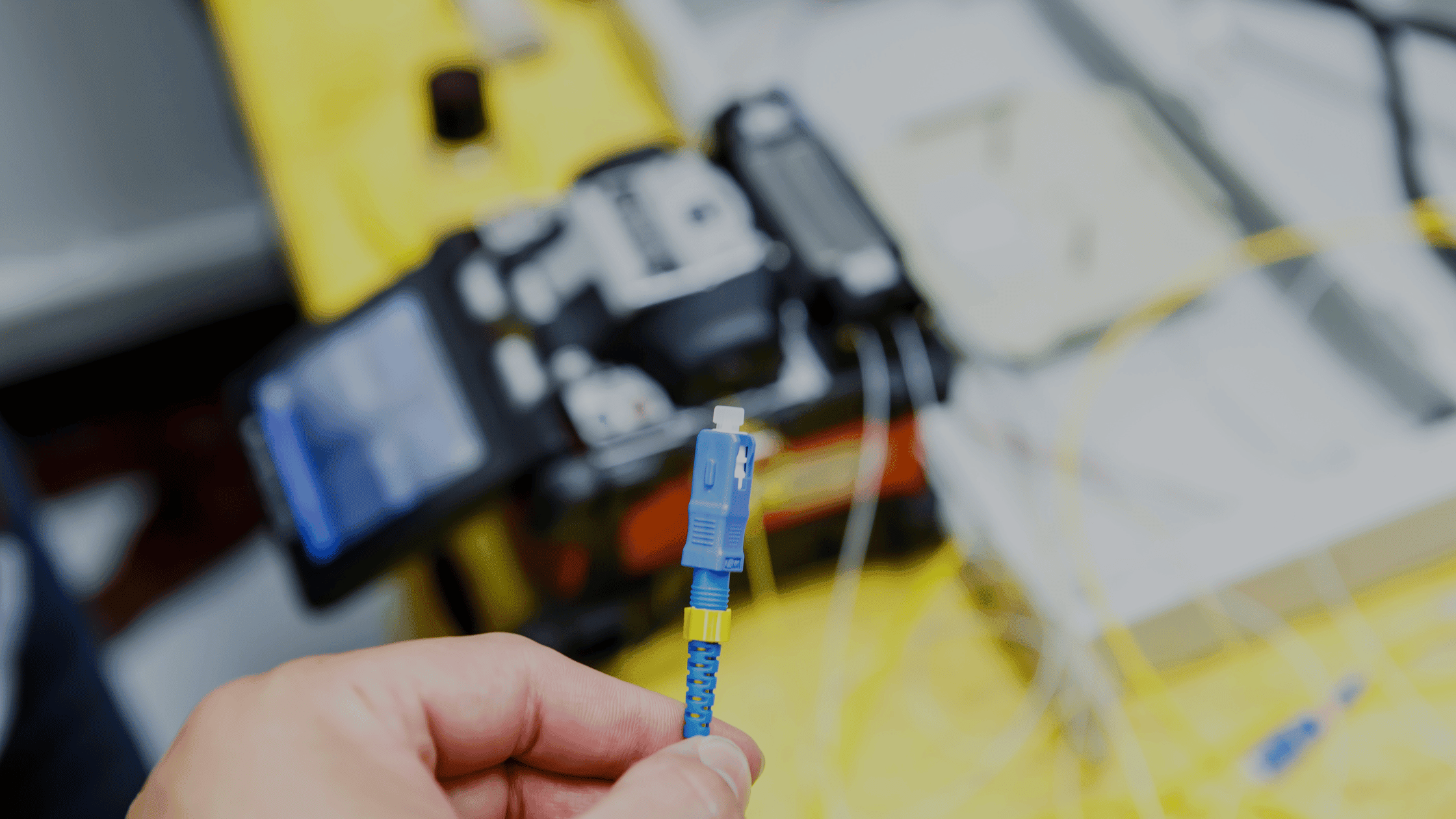 Fiber optic cable installation in business parks for 2025 connectivity upgrades.
