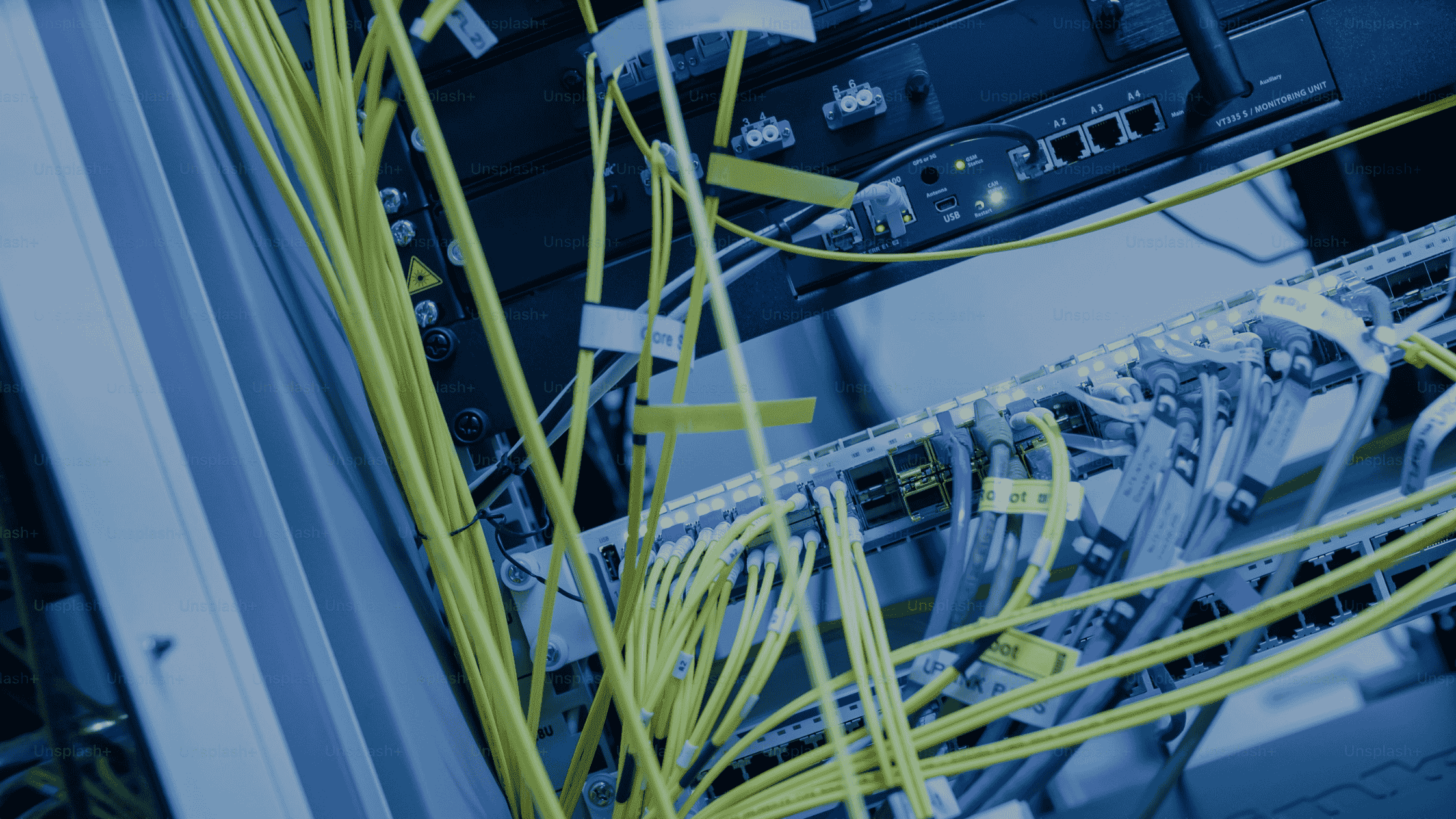 Poor fiber optic cable installation causing enterprise network downtime
