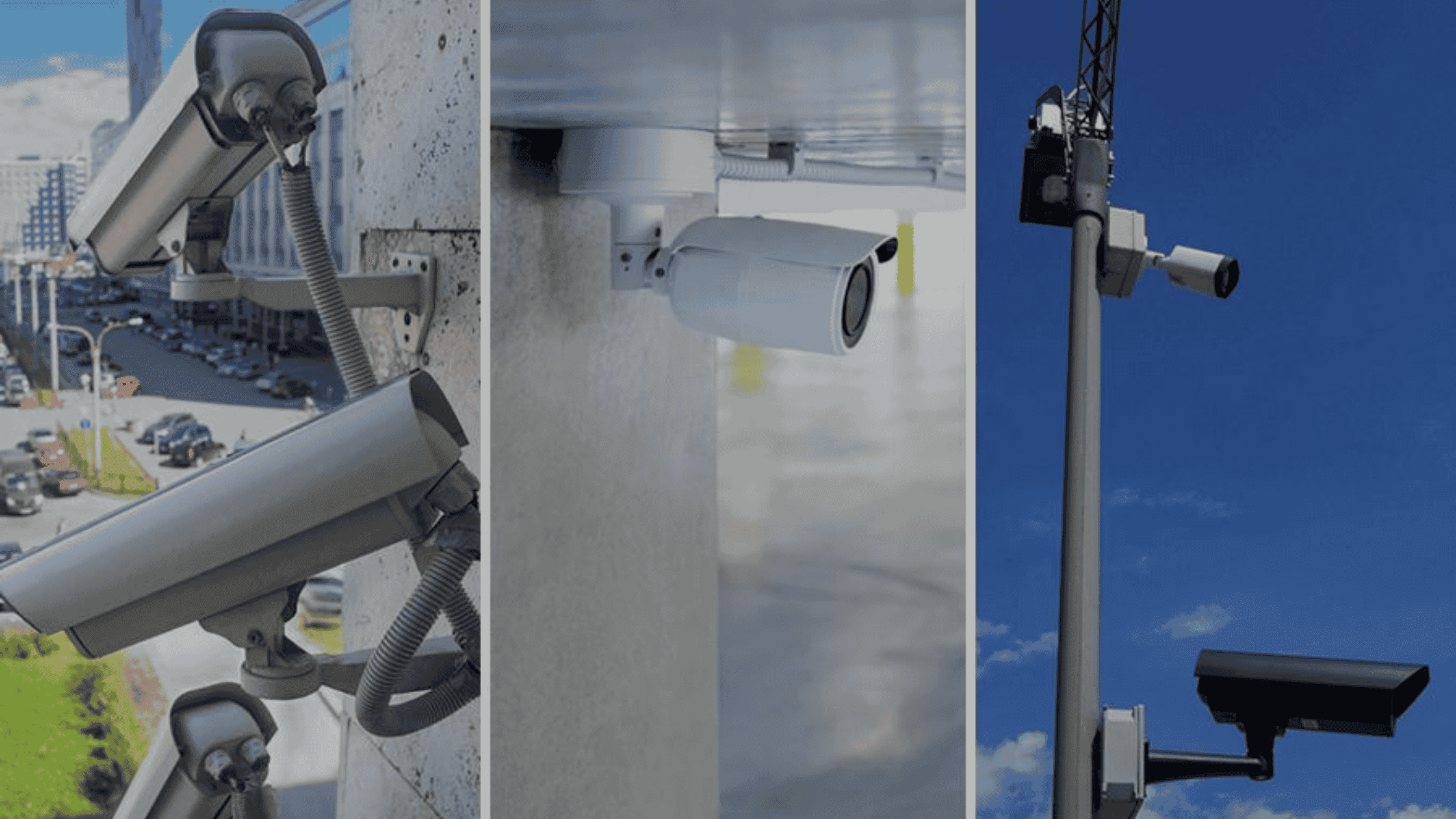 Cat6 cable installation for CCTV and IP camera systems
