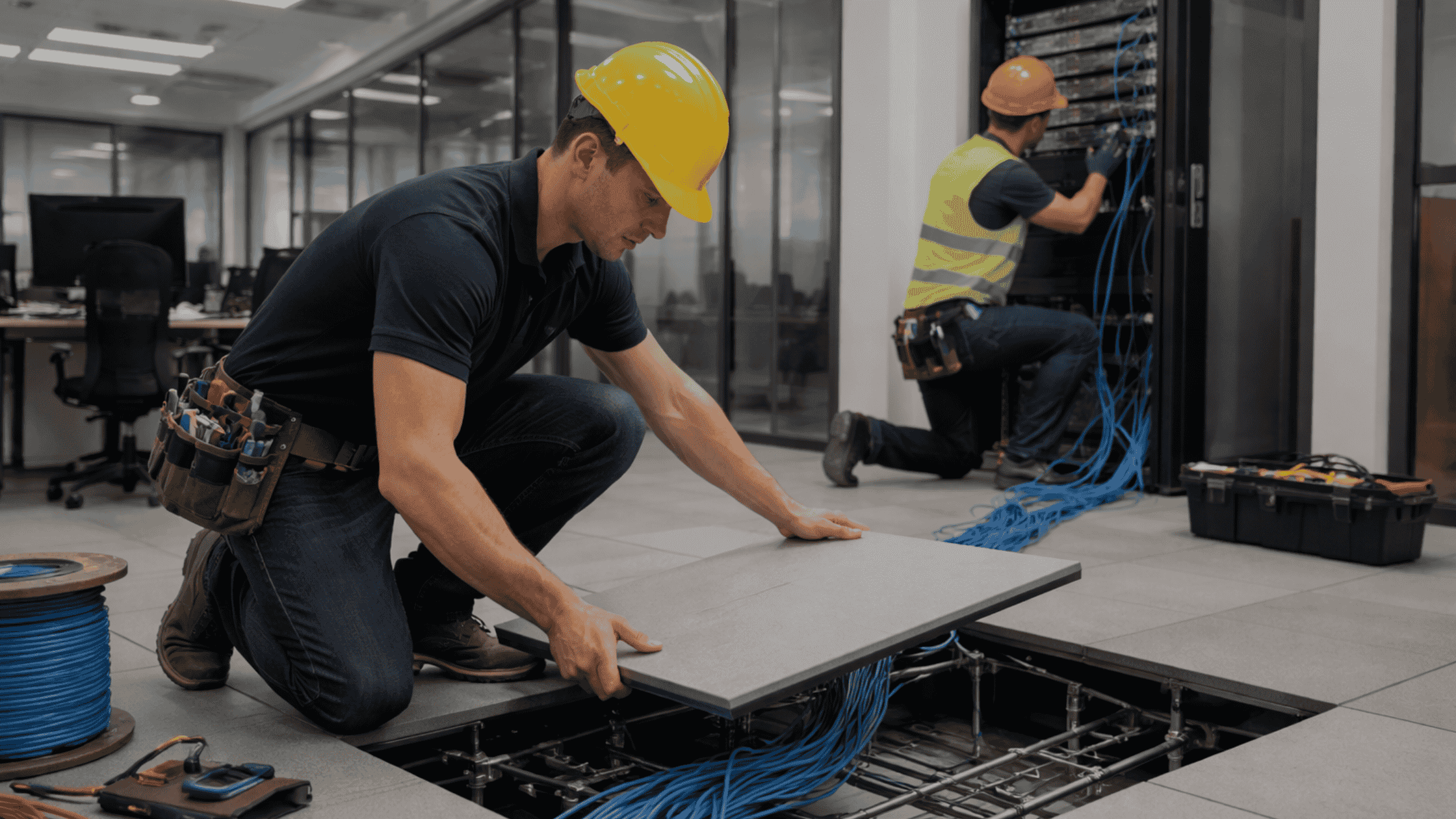 new office cabling hidden costs and data cabling installation cost