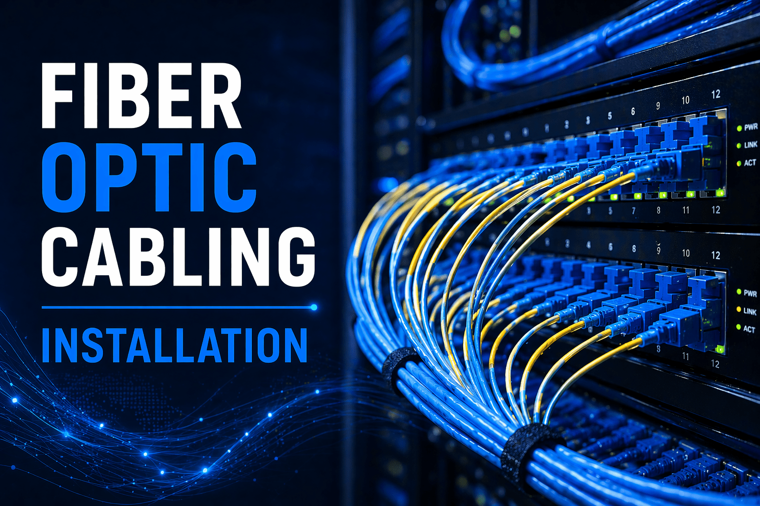 Dfw fiber optic cabling installation services