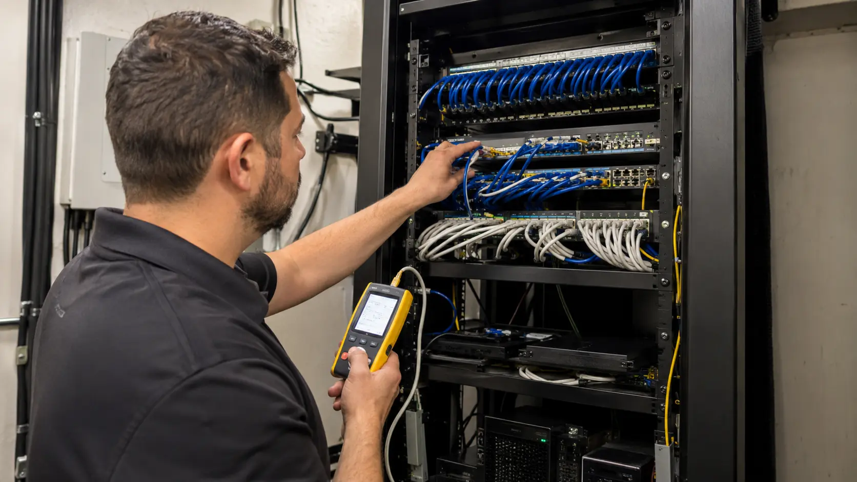 Cloud kitchens cabling project 1
